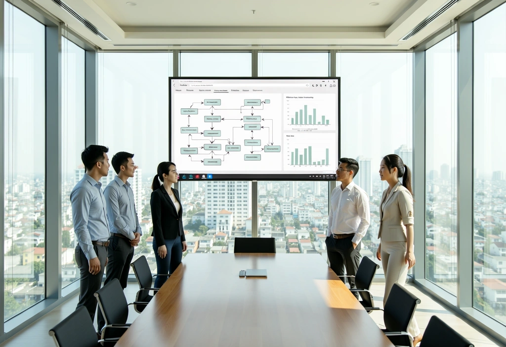 Team performing logic audit